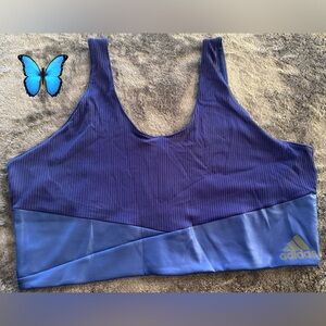 Adidas Women's Blue Sports Bra -